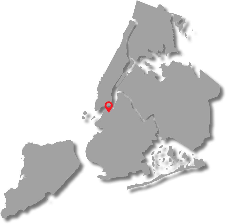 map of nyc